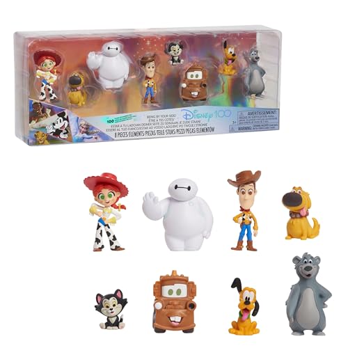 Disney100 Years of Being By Your Side Limited Edition 8-teiliges Figuren-Set, Kinderspielzeug ab 3 Jahren Just Play von Just Play