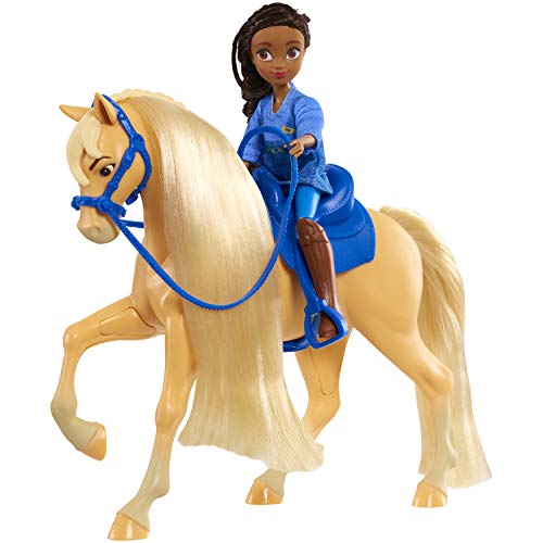 Just Play DreamWorks Geist Reiten Free Spirit Collector Puppe & Pferd - PRU/Chica, 5 Zoll, Multicolor, Model:39247 von Just Play