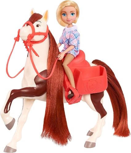 Just Play DreamWorks Spirit Riding Free-Set Pferdefigur, Abigail & Boomerang, Sortiert , ab 3 Jahren von Just Play