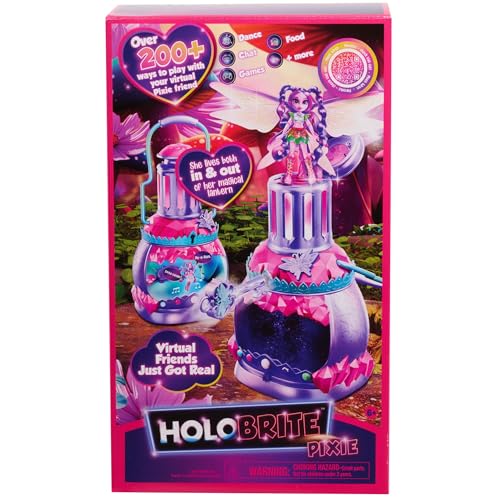 Just Play Holobrite Pixie Lanter, virtuelles Tanzen und interaktive Spiele, inklusive 12,7 cm Pixie-Puppe, über 200 Spielmöglichkeiten Just Play Holobrite Pixie Lanter, virtuelles Tanzen und interaktive Spiele, inklusive 12,7 cm Pixie-Puppe, über 200 Spielmöglichkeiten von Just Play