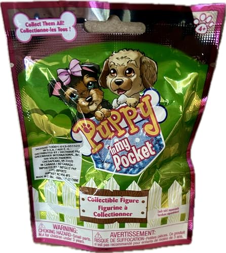 Just Play Miniatur Hundefigur Puppy In My Pocket Blind Bag Mystery von Just Play