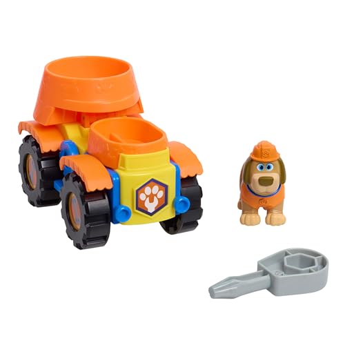 Just Play Pupstruction Vehicle Tank and Dumptruck, Kids Toys for Ages 3 Up von Just Play