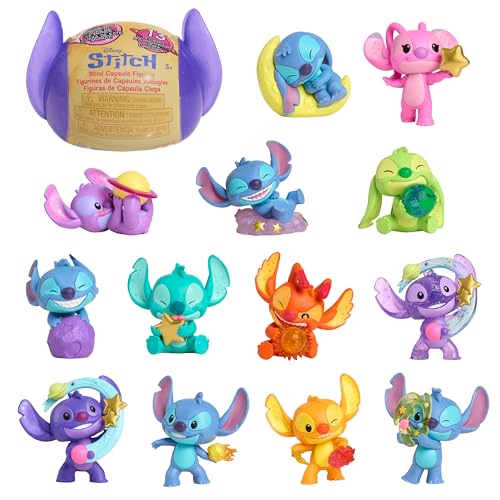 Just Play Disney Stitch Outta This World Sammelkapsel mit Mini-Figur, 5 cm Figur, Überraschungsbox, Spielzeug für Fans, Mädchen, Jungen ab 3 Jahren Just Play Disney Stitch Outta This World Sammelkapsel mit Mini-Figur, 5 cm Figur, Überraschungsbox, Spielzeug für Fans, Mädchen, Jungen ab 3 Jahren von Just Play