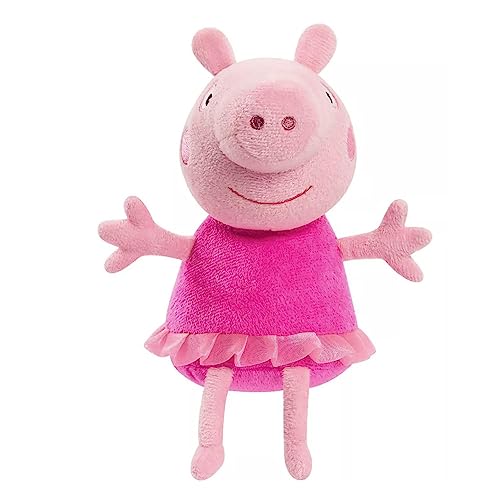 Peppa Pig Plüsch, 15,2 cm, rosa Ballettkleid von Peppa Pig von Just Play