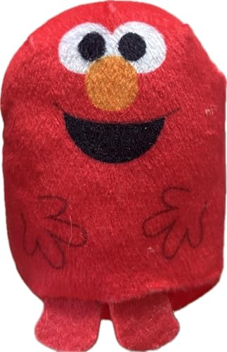 Sesame St. Mini 7,6 cm weiche und bequeme Plüschfreunde – Elmo Red – Sammeln Sie sie alle! von Just Play