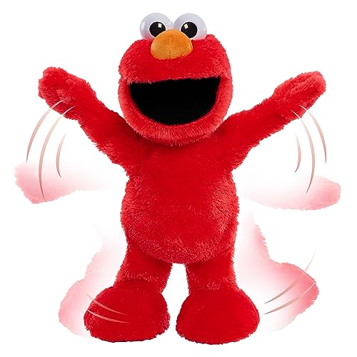 Sesamstraße Elmo Slide Singing and Dancing 35.6 cm Plush Pretend Play Interactive Toy Kids Toys for Ages 2 Up by Just Play von Just Play