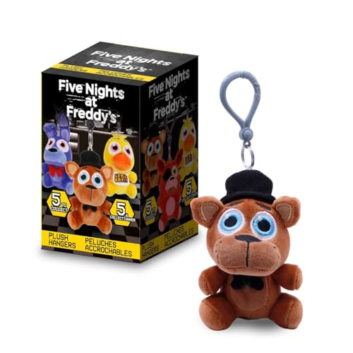 Just Toys LLC Five Nights at Freddy's Plush Hangers, Set of 5 Collectible Figures von Just Toys LLC