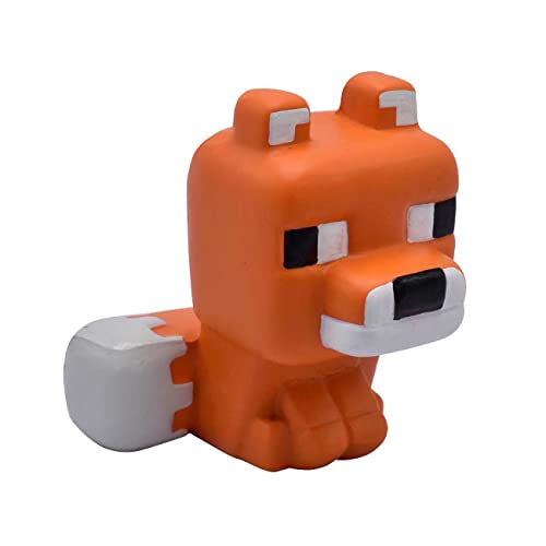 Just Toys LLC Minecraft Anti-Stress-Figur Mega Squishme Serie 3, Fuchs, 15 cm von Just Toys LLC