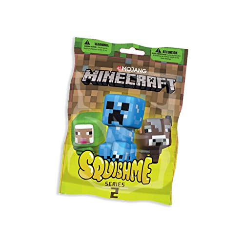 Minecraft SquishMe Serie 2, Blind (Mystery) Pack, 1 Figure von Just Toys LLC