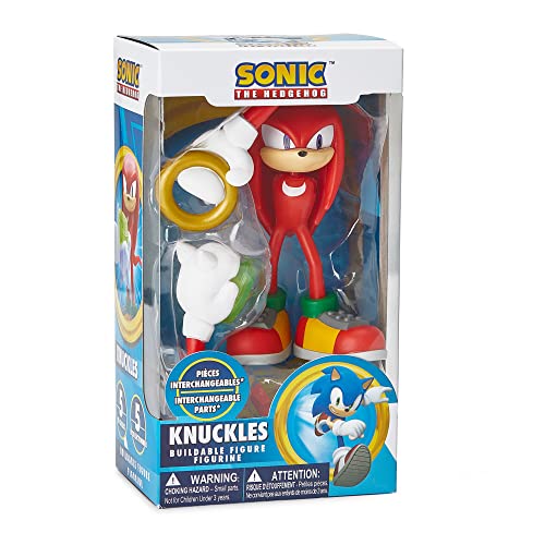 Just ToysSonic the Hedgehog baubare Figuren (Knuckles), (JTSC-4132) von Just Toys LLC