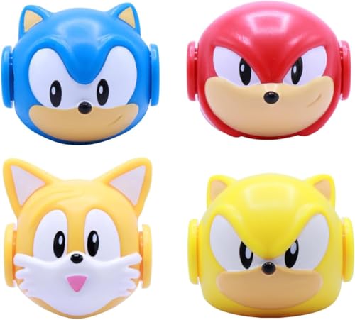 Sonic the Hedgehog Spinner 4er Set von Just Toys LLC