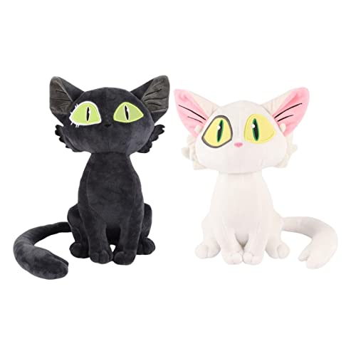 Juzinqu Suzume No Tojimari Kuscheltier Daijin & Sadaijin Katze Plüschtier 2023 Anime Film Figur Suzume Stofftier Kissen Suzume No Tojimari Merch Puppen Anime Geschenke für Kinder von Juzinqu