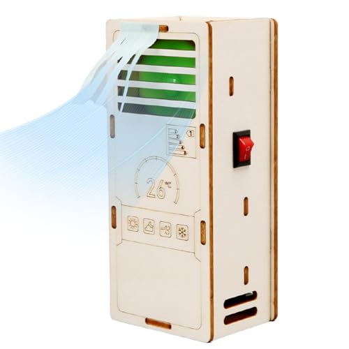 Bausteine Spiel - Klimaanlagenmodell Kit für Bildung und Kreativität | Kunststoff Konstruktionsblöcke mit Schritt-für-Schritt Anleitung für Kinder Mädchen 7-14 Jahre Bausteine Spiel - Klimaanlagenmodell Kit für Bildung und Kreativität | Kunststoff Konstruktionsblöcke mit Schritt-für-Schritt Anleitung für Kinder Mädchen 7-14 Jahre von Jvjggag