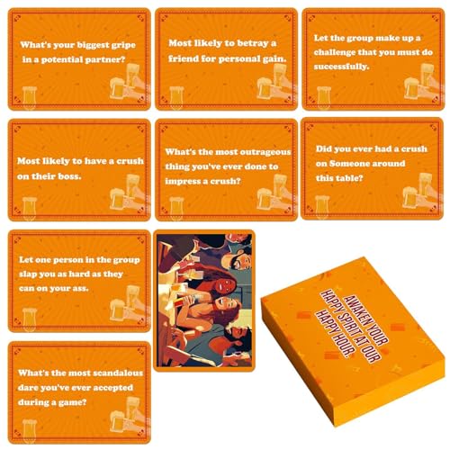 Jvjggag Card Game, Drinking Game, Adult Game, Christmas Party Games, 50 Pieces Set Fun and Engaging Easy to Use Enhances Social Interaction Versatile Use User-Friendly Interface Encourages Group Play von Jvjggag