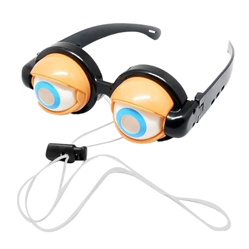 Jvjggag Funny Eyes Brille - Halloween Streich Spaß Augen Brille - Kostümzubehör Themenparty Karneval Halloween Geschenkidee Jvjggag Funny Eyes Brille - Halloween Streich Spaß Augen Brille - Kostümzubehör Themenparty Karneval Halloween Geschenkidee von Jvjggag