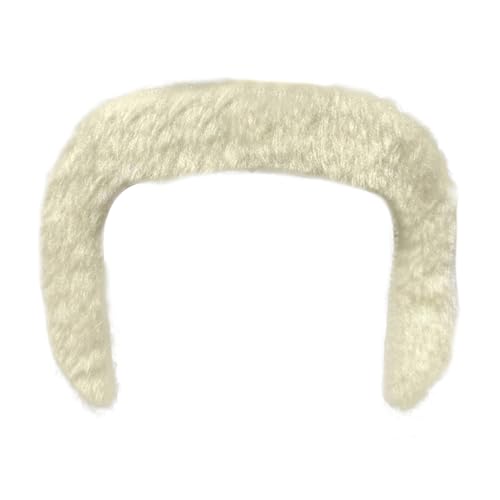 Jvjggag Gefälschter Schnurrbart - Dress Up Bart für Weihnachten - Fake Schnurrbart Atmungsaktives Cosplay Zubehör für Jagd Haus Theater Schauspieler Drag Performer Fotografie Modelle Themen-Events Jvjggag Gefälschter Schnurrbart - Dress Up Bart für Weihnachten - Fake Schnurrbart Atmungsaktives Cosplay Zubehör für Jagd Haus Theater Schauspieler Drag Performer Fotografie Modelle Themen-Events von Jvjggag