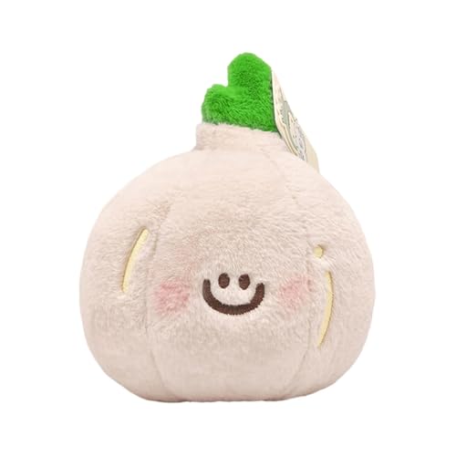 Jvjggag Gemüse Stofftier Scallion Ingwer Knoblauch Spielzeug Lustiges Gemüse Plüsch Home Decoration Stuffed Toy Plüschtier für Mädchen Gemüse Plushie Dekoration Scallion Ginger Plüschtier von Jvjggag