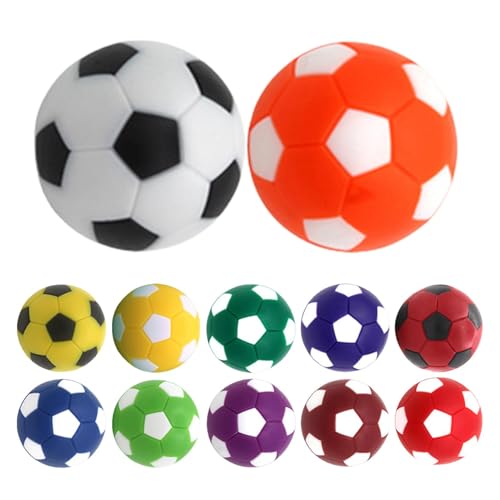 Jvjggag Indoor Balls for Kids, Table Soccer Balls, 12X Desktop Small Foosball Ball Recreation Ball, Foosball Accessory Foosball Ball for Adults and Children, 3.6cm/1.42 inches von Jvjggag