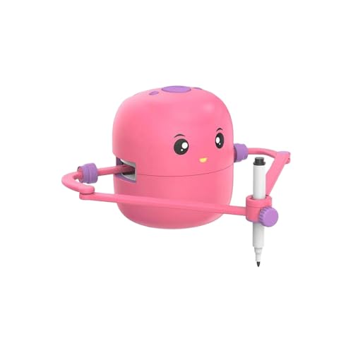 Jvjggag Interactive Drawing Robot, Safety Drawing Games, Fun Learning Toy, Voice Interaction Robot, Voice Interaction Learning Toy with Fun Drawing Games Interactive Drawing Robot for School von Jvjggag