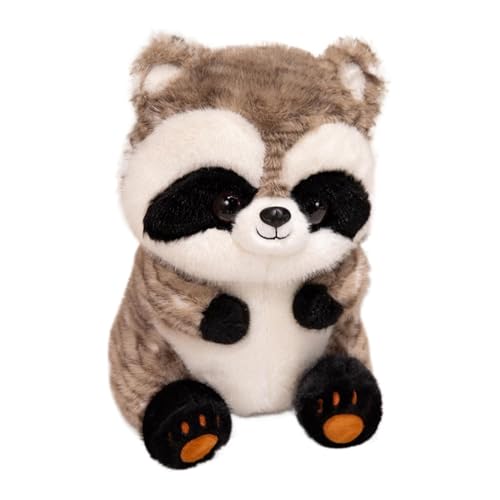 Jvjggag Plüsch-Stofftiere, weiche Stoffpuppe, Cartoon-Tier-Plüschtier-Kissen, Stofftiere für Kinder, weiches Plüschpuppenspielzeug, 35,6 cm Plüsch-Stofftiere, Koala Waschbär Plüschpuppe von Jvjggag