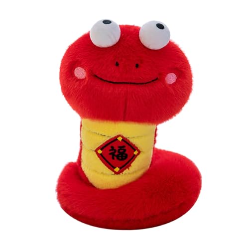 Jvjggag Plush Snake, Stuffed Doll, Year of The Snake, Chinese New Year Snake, Plush Snake Stuffed Animal Celebration Year of The Snake Doll 2025 for Chinese New Year Decorations von Jvjggag