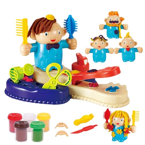 Jvjggag Teigspiel-Werkzeugset, Teigspielsets für Kinder - Kreatives Teig-Spielset-Werkzeug, Teig-Spielwerkzeug-Set - Lustiges Modellierknete-Spielspielzeug, Spielküchenzubehör für Kinder von Jvjggag