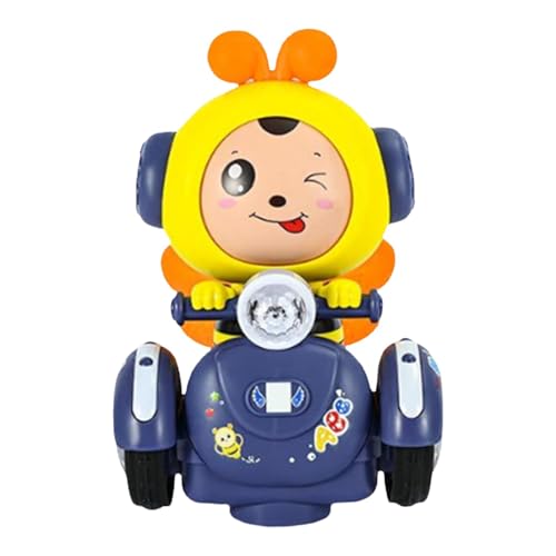 Jvjggag Toddler Car Toy, Fun Car Toy for Children, Dazzling Light Play Music Toy, Face Changing Cartoon Vehicle, Kids Car Toy for Boys and Girls, Interactive Toy for Fun Play and Learning von Jvjggag