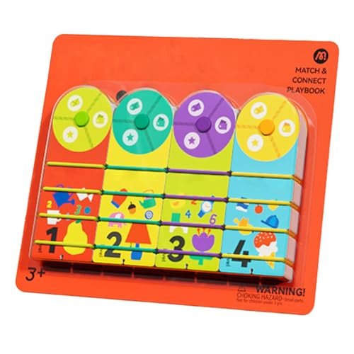 Logikspiele, Lernspielzeug, pädagogisches Puzzle-Brettspiel, Chefschreibtischspielzeug, interaktives Puzzle-Brettspiel für Kinder, pädagogisches Sortierspielzeug für die kognitive Entwicklung von Jvjggag