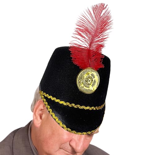 Nussknacker -Hüte - Kostümsoldathut für Urlaub Cosplay Party | Polyester mit weichem leichten Design, Kleidung für Schulspiele mit Kleidungsstücken zeigt Karnevalsereignisse Alltags -Outfits und Foto Nussknacker -Hüte - Kostümsoldathut für Urlaub Cosplay Party | Polyester mit weichem leichten Design, Kleidung für Schulspiele mit Kleidungsstücken zeigt Karnevalsereignisse Alltags -Outfits und Foto von Jvjggag