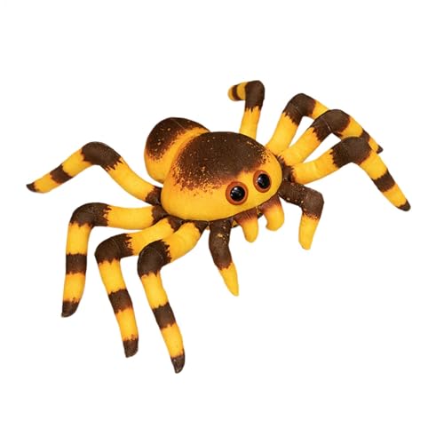 Stuffed Animal, Spider Plush, 11Inch Spider Toy, Spider Stuffed Doll, Simulated Design Stuffed Toy Playtime Plush Pranks and Spoof Doll Accessories Child-Friendly Sturdy Material Enhances Fun von Jvjggag