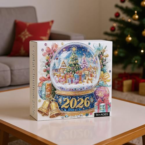 Weihnachtskristallkugel -Rätsel - 1000 Stück für den Urlaub Spaß | Papierpapierspielspiele mit farbenfrohen Design, kreative Innenaktivität für Familie, Anfänger, Erwachsene, Kinder, Männer, Frauen, W Weihnachtskristallkugel -Rätsel - 1000 Stück für den Urlaub Spaß | Papierpapierspielspiele mit farbenfrohen Design, kreative Innenaktivität für Familie, Anfänger, Erwachsene, Kinder, Männer, Frauen, W von Jvjggag