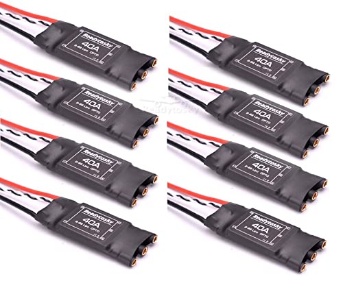 Jxjamp (Spielzeugteile) 8 Teile/los High Performance ReadytoSky 40A OPTO Brushless ESC 2-6s für F550 S550 F450 Quadcopter von Jxjamp