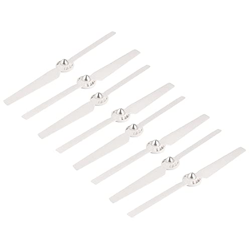 Jxjamp (Spielzeugteile) 8 stücke Propeller for Yuneec Q500 Typhoon 4k Kamera Drohne Ersatzteile Quick Release Selbstverriegelung Requisiten Ersatzklinge (Color : 8PCS White) von Jxjamp