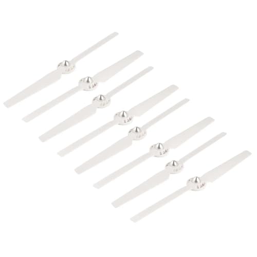 Jxjamp (Spielzeugteile) 8 stücke Propeller for Yuneec Q500 Typhoon 4k Kamera Drohne Ersatzteile Quick Release Selbstverriegelung Requisiten Ersatzklinge (Color : 8PCS White) von Jxjamp