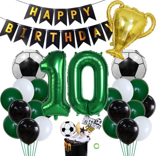 Fußball Luftballons Geburtstag Fußball Geburtstag Deko 10 Tortendeko Fussball Geburtstag Deko Luftballons Fußball Geburtstag Junge 10 Jahre Geburtstagsdeko Fussball Junge Für Fussball Deko Geburtstag von Jxuzh