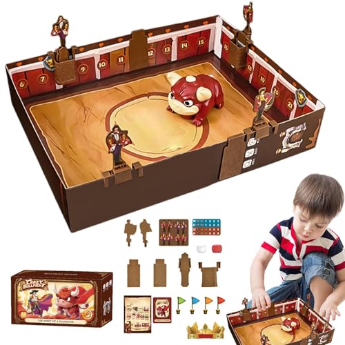 Fun Board Games | Bull Fighter Game | Family Card Games | Kids Educational Toys | Interactive Board Game | Learning Card Toy for Home Family, Birthdays Christmas Parties von Jyxuyy