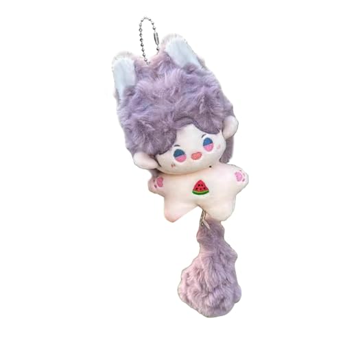 Jyxuyy Anime Plush Keychain | Collectible Plush Keychain | Plush Bag Pendant | Cute Anime Plush Pendant | Plush Toy Bag Accessory | Anime Plush Doll for Children Adults von Jyxuyy