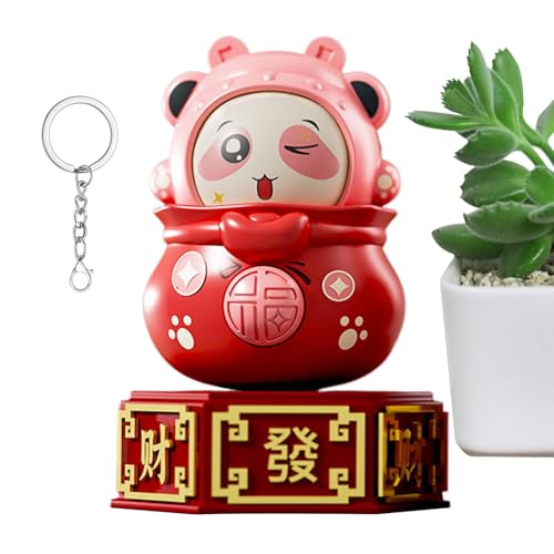 Jyxuyy Face Changing Panda Doll | Chinese Traditional Face Changing Toy | Unique Panda Decoration with Rotating Faces | Cute Home Décor Ornament for Living Room, Bedroom, Desk von Jyxuyy