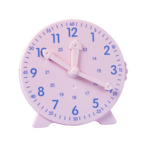 Jyxuyy Learning Big Time Student Clock | Sturdy Teaching Demonstration Clock for Students | Attractive Practice Clock for Birthdays, New Year, Christmas, and Easter Learning von Jyxuyy