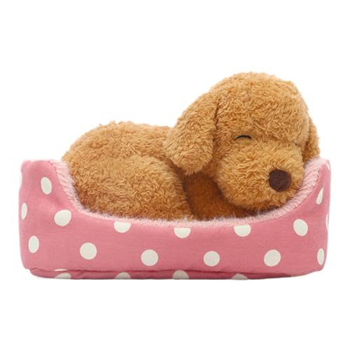 Jyxuyy Stuffed Animals | Dog Cat with Bed Desk Decor | Huggable and Soft Plushie Huggers, Cute Companions for Kids and Adults, Cozy and Comfortable Decor for Bedroom, Office, Or Living Room von Jyxuyy