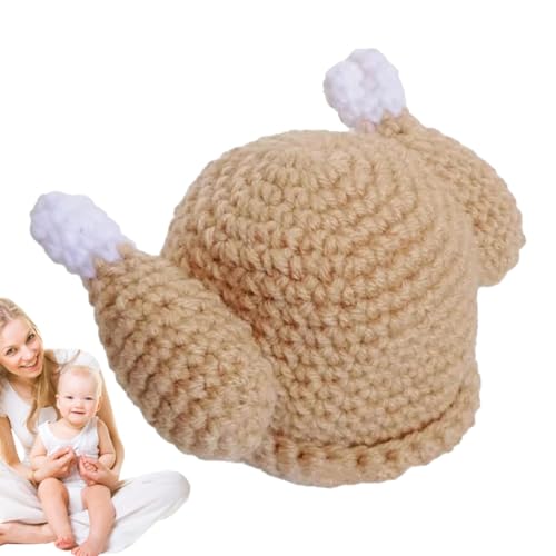 Jyxuyy Thanksgiving Roasted Turkey Hat Turkey Trot Hat For Kids | Breathable Cosplay Caps, Exquisite Turkey Hat For Kids Birthday, Easter Celebrations, Fun Holiday Costume Headwear von Jyxuyy