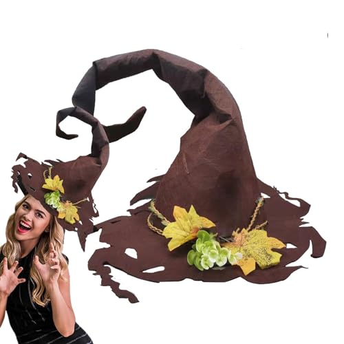 Jyxuyy Witch Hat, Halloween Witch Hat, Kids Witch Hat, Adult Witch Hat Halloween Party Costume, Wide Brim Witch Hat, Spooky Witch Hat, Easy To Use Witch Hat For Halloween Cosplay von Jyxuyy