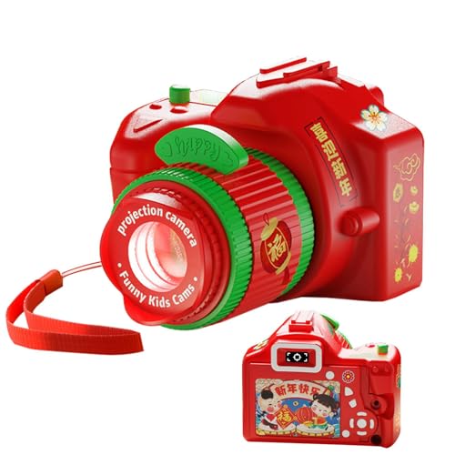 Projection Camera Toy For Kids | Pretend Play Camera With Projector | Fun Viewfinder Toy For New Year, Easter, Birthday, And Children's Day | Interactive Learning And Celebration Gift For Boys & Girls von Jyxuyy