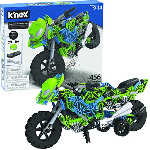 K'Nex Mega Motorrad-Bausätze ab 9 Jahren, Mehrfarbig/Meereswellen (Ocean Tides) von K'Nex