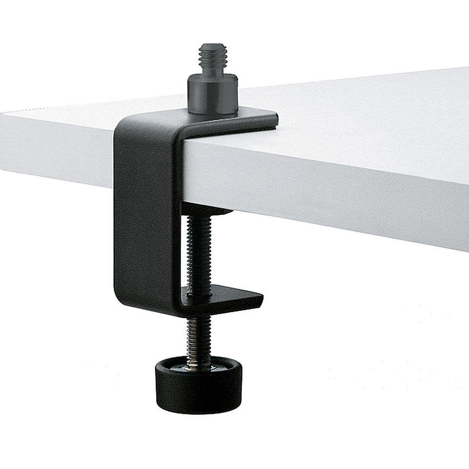 K&M 237s Table Clamp black Mikrofonzubehör von K&M