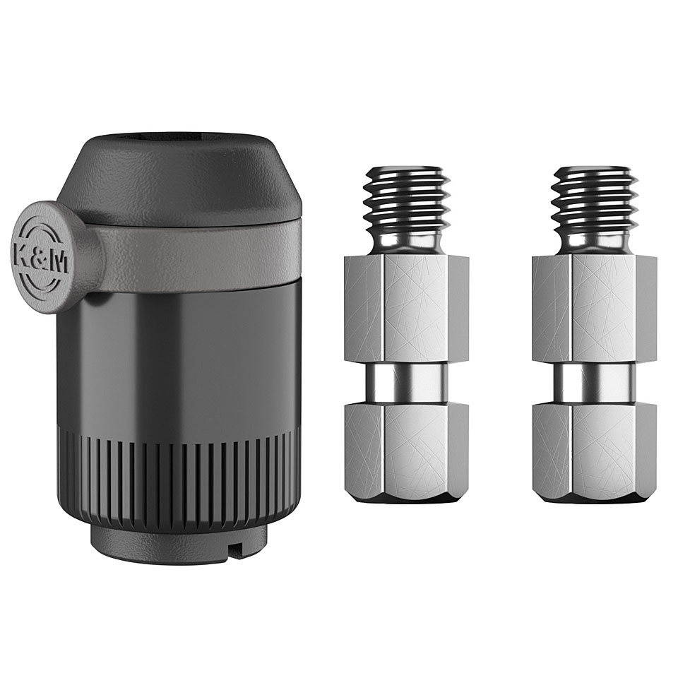 K&M 23900 Quick-Release Adapter Mikrofonzubehör von K&M