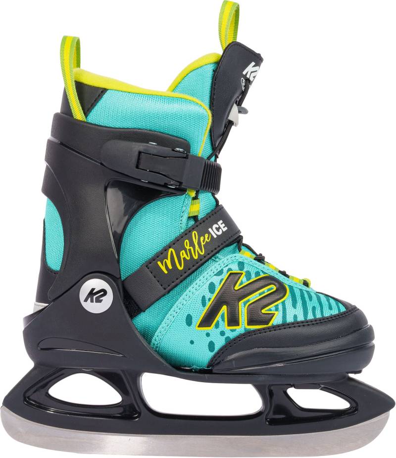 K2 Marlee Ice Schlittschuhe, Türkis/Gelb, S von K2