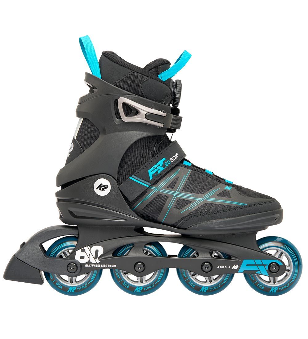 K2 Rollschuhe - F.I.T. 80 Boa - Blau/Schwarz - Inline - K2 - 39 - Rollschuhe K2 Rollschuhe - F.I.T. 80 Boa - Blau/Schwarz - Inline - K2 - 39 - Rollschuhe von K2