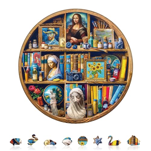 KAAYEE Holzpuzzle Erwachsene, 270pcs Künstlerkleiderschrank Holz Puzzle Erwachsene, Unregelmäßige Einzigartige Puzzle, Einzigartige TierföRmige Holzpuzzles, mit Geschenkbox aus Holz KAAYEE Holzpuzzle Erwachsene, 270pcs Künstlerkleiderschrank Holz Puzzle Erwachsene, Unregelmäßige Einzigartige Puzzle, Einzigartige TierföRmige Holzpuzzles, mit Geschenkbox aus Holz von KAAYEE
