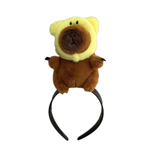 KADSXIYA Bangs Clip Capybara Stirnband für Make-up Perfekt für Kostüme und Cosplay von KADSXIYA